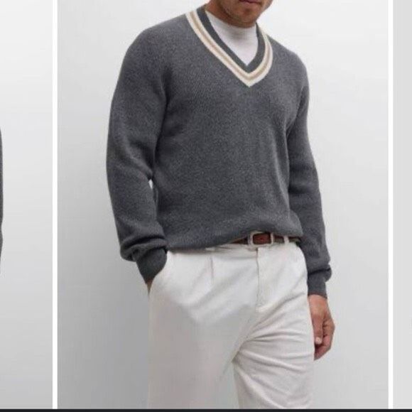 ✨Polo by Ralph Lauren Blue Label Large Logo Grey Sz XXL Sweater✨ - Picture 6 of 6